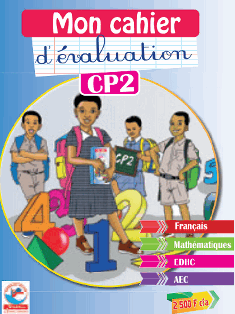 Mon cahier evaluation CP2(JD)