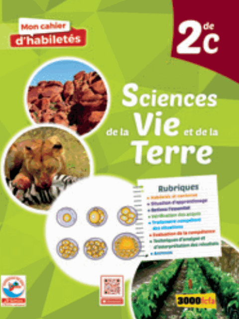 Mon cahier habiletes SVT 2de C(JD)
