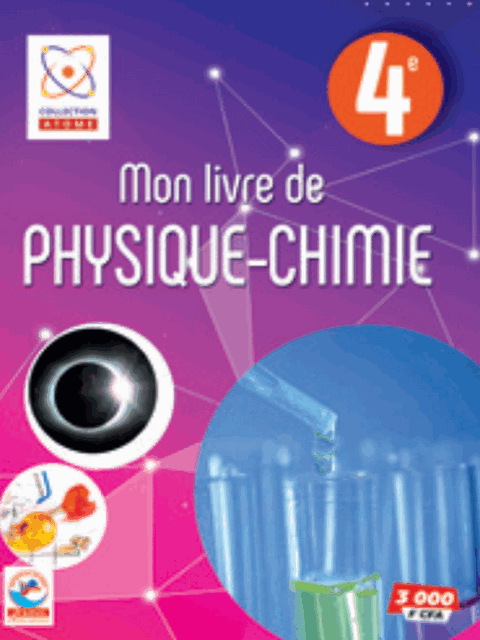Mon livre de Physique - Chimie 4e(Manuel JD)