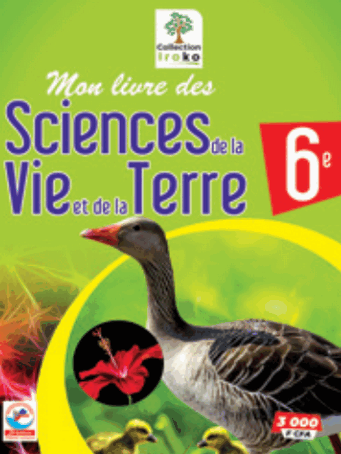 Mon livre des Sciences de la Vie et de la Terre 6e(Manuel JD)