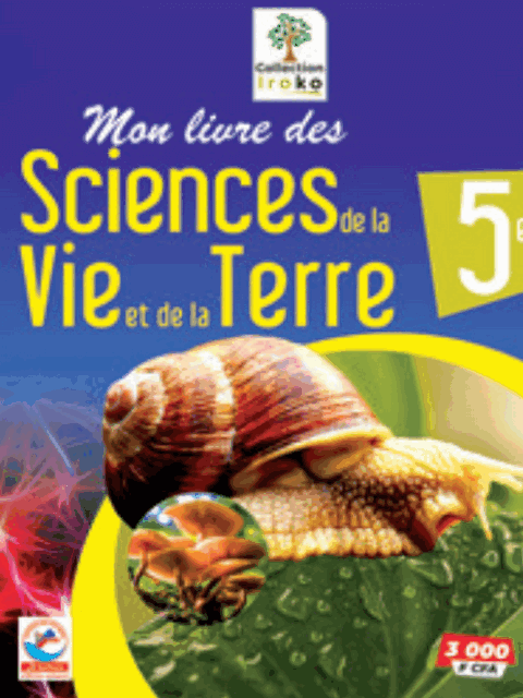 Mon livre des Sciences de la Vie et de la Terre 5e(Manuel JD)