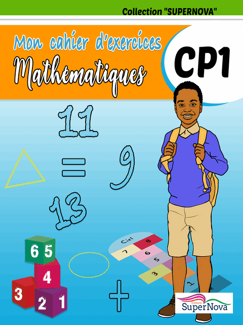 Mon livre Mathematiques CP1(SUPERNOVA)
