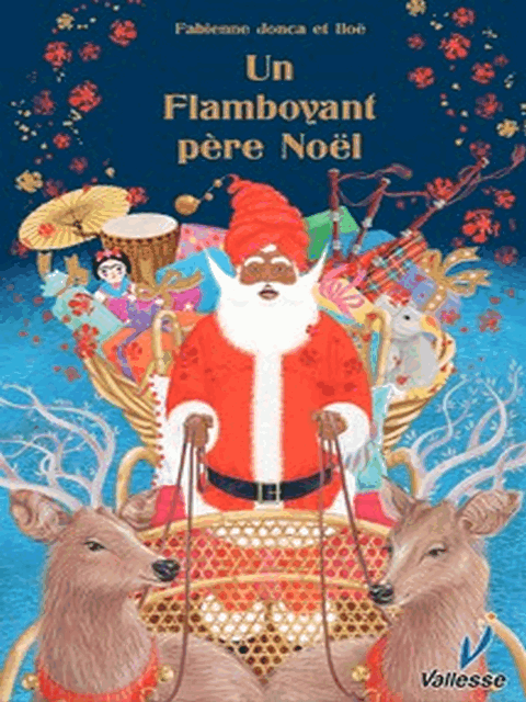 Un flamboyant pere noel