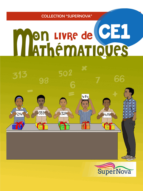 Mon livre Mathematiques CE1(SUPERNOVA)